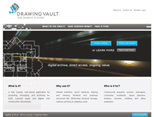 Tablet Screenshot of drawingvault.com